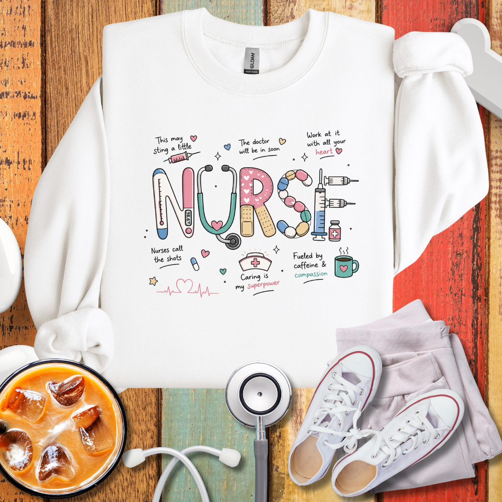 Nurses Call The Shot Sweatshirt